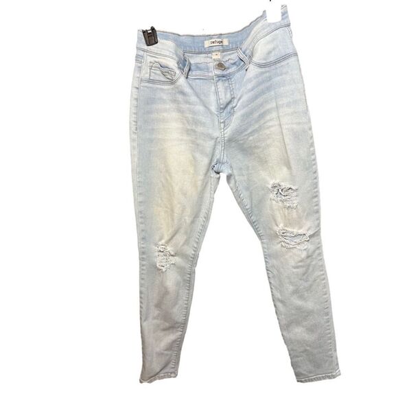 Women's Refuge Jeans Light‎ Blue Size 10 - Picture 1 of 3